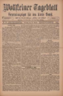 Wollsteiner Tageblatt: Generalanzeiger für den Kreis Bomst: mit der Gratis-Beilage: "Blätter und Blüten" 1912.01.28 Nr23