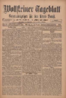Wollsteiner Tageblatt: Generalanzeiger f&uuml;r den Kreis Bomst: mit der Gratis-Beilage: "Bl&auml;tter und Bl&uuml;ten" 1912.01.31 Nr25