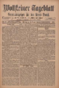 Wollsteiner Tageblatt: Generalanzeiger für den Kreis Bomst: mit der Gratis-Beilage: "Blätter und Blüten" 1912.01.31 Nr25