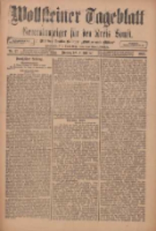Wollsteiner Tageblatt: Generalanzeiger f&uuml;r den Kreis Bomst: mit der Gratis-Beilage: "Bl&auml;tter und Bl&uuml;ten" 1912.02.02 Nr27