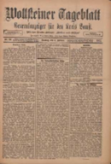 Wollsteiner Tageblatt: Generalanzeiger f&uuml;r den Kreis Bomst: mit der Gratis-Beilage: "Bl&auml;tter und Bl&uuml;ten" 1912.02.04 Nr29