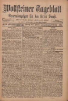 Wollsteiner Tageblatt: Generalanzeiger für den Kreis Bomst: mit der Gratis-Beilage: "Blätter und Blüten" 1912.02.04 Nr29