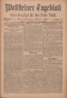 Wollsteiner Tageblatt: Generalanzeiger f&uuml;r den Kreis Bomst: mit der Gratis-Beilage: "Bl&auml;tter und Bl&uuml;ten" 1912.02.20 Nr42