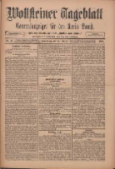 Wollsteiner Tageblatt: Generalanzeiger f&uuml;r den Kreis Bomst: mit der Gratis-Beilage: "Bl&auml;tter und Bl&uuml;ten" 1912.02.22 Nr44