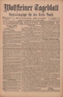 Wollsteiner Tageblatt: Generalanzeiger für den Kreis Bomst: mit der Gratis-Beilage: "Blätter und Blüten" 1912.02.27 Nr48