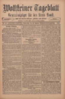 Wollsteiner Tageblatt: Generalanzeiger f&uuml;r den Kreis Bomst: mit der Gratis-Beilage: "Bl&auml;tter und Bl&uuml;ten" 1912.02.29 Nr50