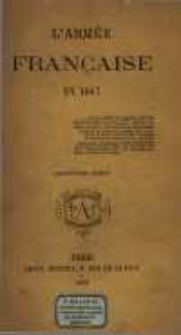 L'Arm&eacute;e fran&ccedil;aise en 1867