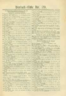 Militair-Wochenblatt Verlust Liste. 1870 Nr.29