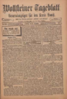 Wollsteiner Tageblatt: Generalanzeiger f&uuml;r den Kreis Bomst: mit der Gratis-Beilage: "Bl&auml;tter und Bl&uuml;ten" 1911.12.17 Nr296