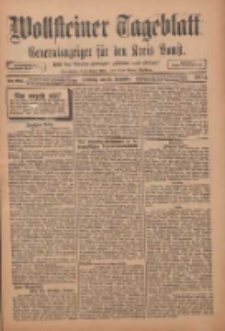 Wollsteiner Tageblatt: Generalanzeiger für den Kreis Bomst: mit der Gratis-Beilage: "Blätter und Blüten" 1911.12.17 Nr296