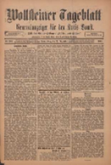 Wollsteiner Tageblatt: Generalanzeiger f&uuml;r den Kreis Bomst: mit der Gratis-Beilage: "Bl&auml;tter und Bl&uuml;ten" 1911.12.21 Nr299