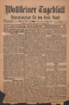 Wollsteiner Tageblatt: Generalanzeiger f&uuml;r den Kreis Bomst: mit der Gratis-Beilage: "Bl&auml;tter und Bl&uuml;ten" 1911.12.31 Nr306