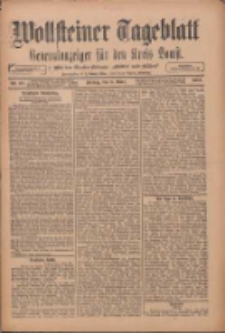 Wollsteiner Tageblatt: Generalanzeiger f&uuml;r den Kreis Bomst: mit der Gratis-Beilage: "Bl&auml;tter und Bl&uuml;ten" 1912.03.08 Nr57