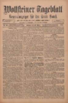 Wollsteiner Tageblatt: Generalanzeiger für den Kreis Bomst: mit der Gratis-Beilage: "Blätter und Blüten" 1912.03.12 Nr60