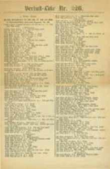 Militair-Wochenblatt Verlust Liste. 1870 Nr.226