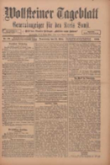 Wollsteiner Tageblatt: Generalanzeiger für den Kreis Bomst: mit der Gratis-Beilage: "Blätter und Blüten" 1912.03.14 Nr62