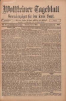 Wollsteiner Tageblatt: Generalanzeiger für den Kreis Bomst: mit der Gratis-Beilage: "Blätter und Blüten" 1912.04.02 Nr78