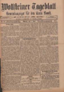 Wollsteiner Tageblatt: Generalanzeiger f&uuml;r den Kreis Bomst: mit der Gratis-Beilage: "Bl&auml;tter und Bl&uuml;ten" 1912.04.10 Nr83