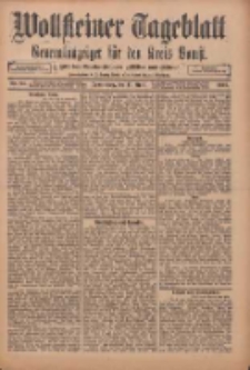 Wollsteiner Tageblatt: Generalanzeiger f&uuml;r den Kreis Bomst: mit der Gratis-Beilage: "Bl&auml;tter und Bl&uuml;ten" 1912.04.11 Nr84