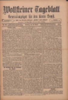 Wollsteiner Tageblatt: Generalanzeiger für den Kreis Bomst: mit der Gratis-Beilage: "Blätter und Blüten" 1912.04.21 Nr93
