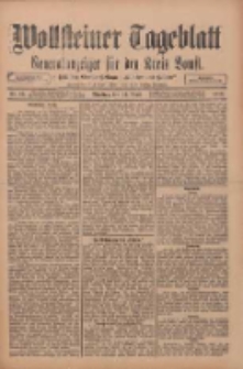 Wollsteiner Tageblatt: Generalanzeiger für den Kreis Bomst: mit der Gratis-Beilage: "Blätter und Blüten" 1912.04.23 Nr94