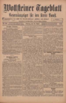 Wollsteiner Tageblatt: Generalanzeiger f&uuml;r den Kreis Bomst: mit der Gratis-Beilage: "Bl&auml;tter und Bl&uuml;ten" 1912.04.30 Nr100