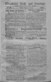 Wreschener Stadt und Kreisblatt: amtlicher Anzeiger für den Kreis Wreschen 1919.06.24 Nr73