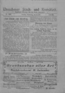 Wreschener Stadt und Kreisblatt: amtlicher Anzeiger für den Kreis Wreschen 1919.07.10 Nr80