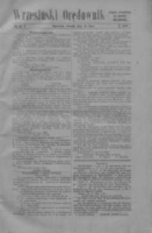 Wrzesiński Orędownik: organ urzędowy za powiat wrzesiński 1919.07.22 Nr85 (wydanie polskie)