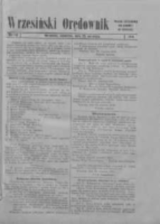 Wrzesiński Orędownik: organ urzędowy za powiat wrzesiński 1919.09.25 Nr113 (wydanie polskie)