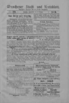 Wreschener Stadt und Kreisblatt: amtlicher Anzeiger für den Kreis Wreschen 1919.10.11 Nr120