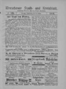 Wreschener Stadt und Kreisblatt: amtlicher Anzeiger für den Kreis Wreschen 1919.10.23 Nr125