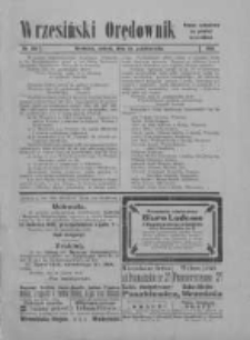 Wrzesiński Orędownik: organ urzędowy za powiat wrzesiński 1919.10.25 Nr126 (wydanie polskie)