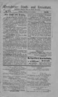 Wreschener Stadt und Kreisblatt: amtlicher Anzeiger f&uuml;r den Kreis Wreschen 1919.10.28 Nr127