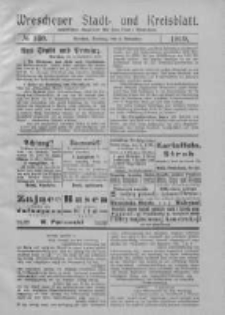 Wreschener Stadt und Kreisblatt: amtlicher Anzeiger f&uuml;r den Kreis Wreschen 1919.11.04 Nr130