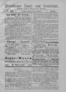 Wreschener Stadt und Kreisblatt: amtlicher Anzeiger für den Kreis Wreschen 1919.11.04 Nr130