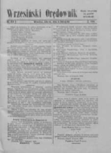 Wrzesiński Orędownik: organ urzędowy za powiat wrzesiński 1919.11.11 Nr133 (wydanie polskie)