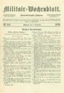 Militair-Wochenblatt. 1870.11.02 Jahrg.55 No.144