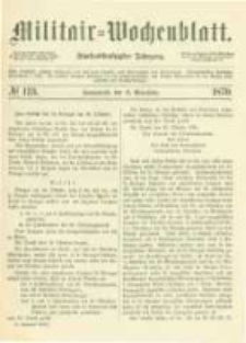 Militair-Wochenblatt. 1870.11.12 Jahrg.55 No.153