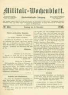Militair-Wochenblatt. 1870.11.13 Jahrg.55 No.154