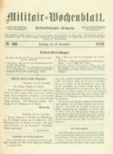 Militair-Wochenblatt. 1870.11.20 Jahrg.55 No.160