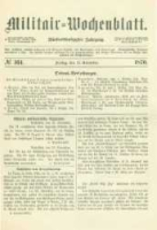 Militair-Wochenblatt. 1870.11.25 Jahrg.55 No.164