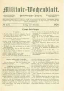 Militair-Wochenblatt. 1870.12.09 Jahrg.55 No.177