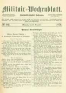 Militair-Wochenblatt. 1870.12.14 Jahrg.55 No.182