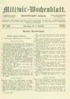 Militair-Wochenblatt. 1870.12.15 Jahrg.55 No.183