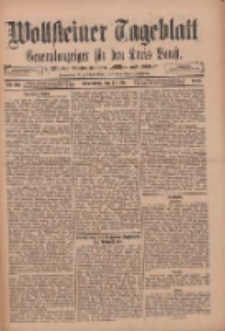 Wollsteiner Tageblatt: Generalanzeiger f&uuml;r den Kreis Bomst: mit der Gratis-Beilage: "Bl&auml;tter und Bl&uuml;ten" 1912.05.11 Nr110