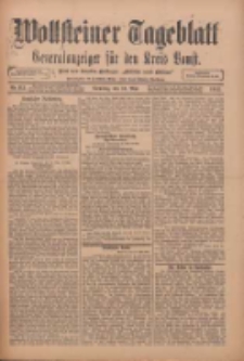 Wollsteiner Tageblatt: Generalanzeiger f&uuml;r den Kreis Bomst: mit der Gratis-Beilage: "Bl&auml;tter und Bl&uuml;ten" 1912.05.14 Nr112