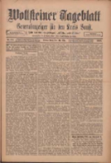 Wollsteiner Tageblatt: Generalanzeiger f&uuml;r den Kreis Bomst: mit der Gratis-Beilage: "Bl&auml;tter und Bl&uuml;ten" 1912.05.16 Nr114