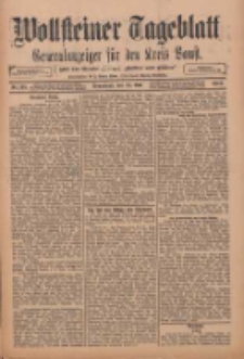 Wollsteiner Tageblatt: Generalanzeiger f&uuml;r den Kreis Bomst: mit der Gratis-Beilage: "Bl&auml;tter und Bl&uuml;ten" 1912.05.18 Nr115