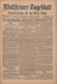 Wollsteiner Tageblatt: Generalanzeiger für den Kreis Bomst: mit der Gratis-Beilage: "Blätter und Blüten" 1912.05.22 Nr118